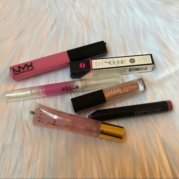 Stila, Huda Beauty, Urban Decay, Trestique, NYX Lip Bundle - Picture 1 of 7